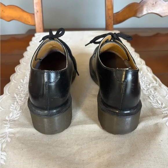 Dr. Martens Black Leather Oxfords - Picture 7 of 8